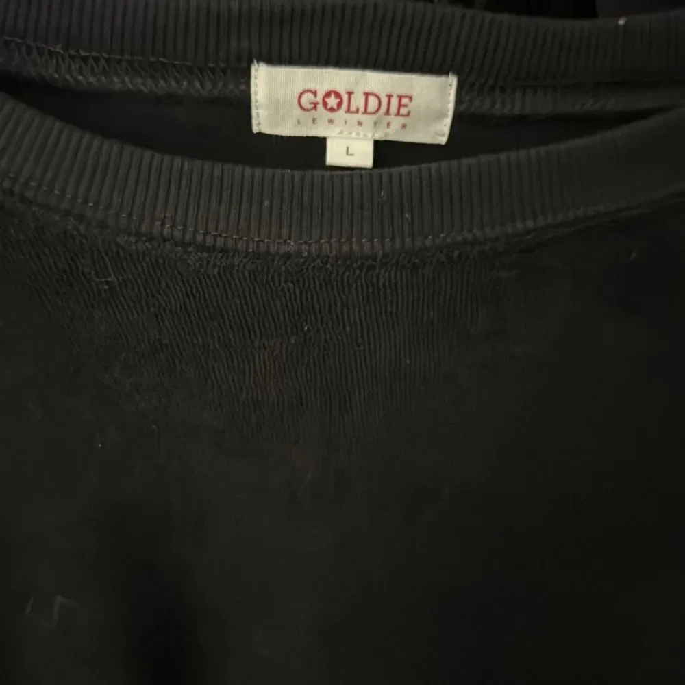 NWOT  170.00GOLDIE REVERSE FRENCH TERRY PUFF SLEEVE SWEATSHIRT Large - Picture 6 of 6